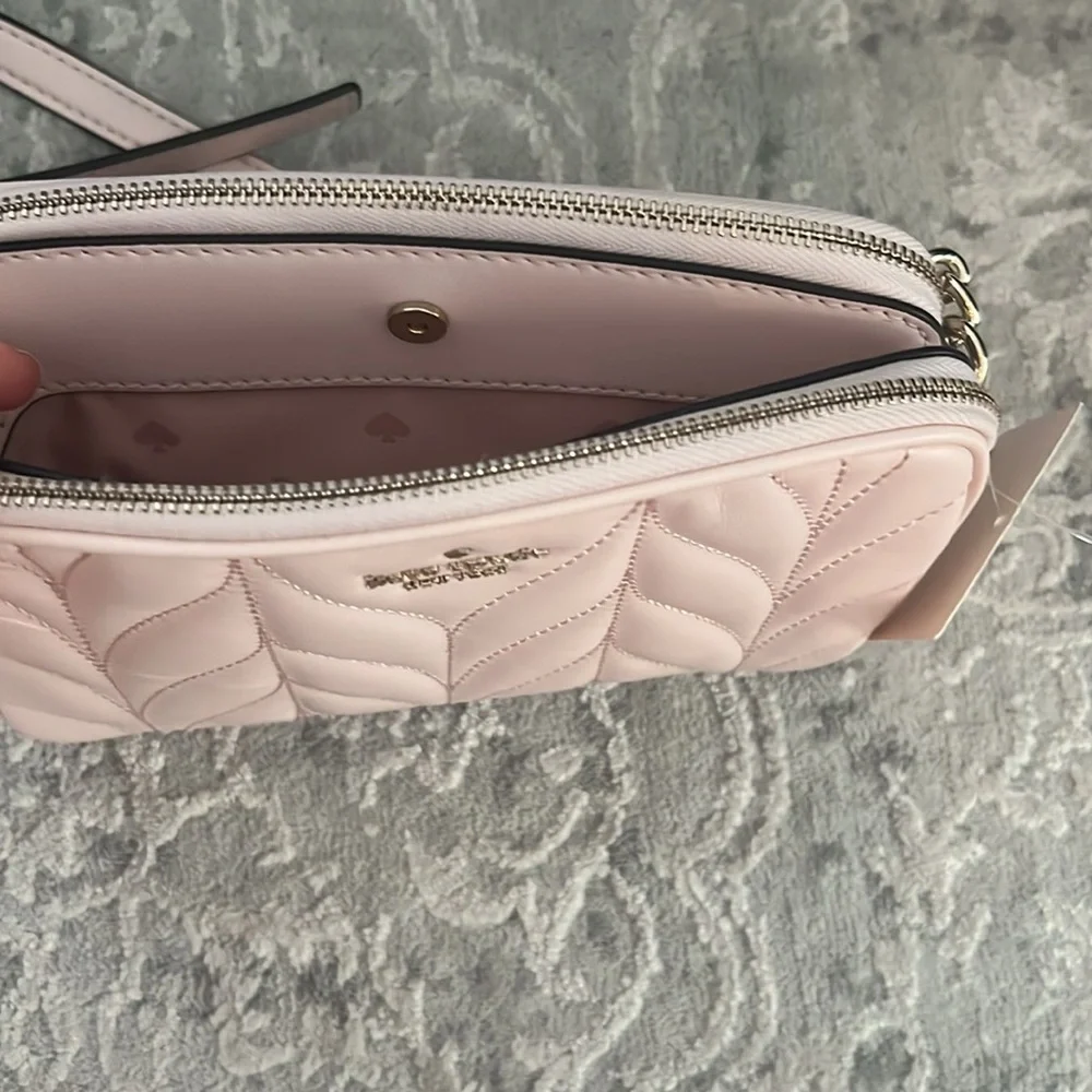 Kate Spade cross body light pink purse